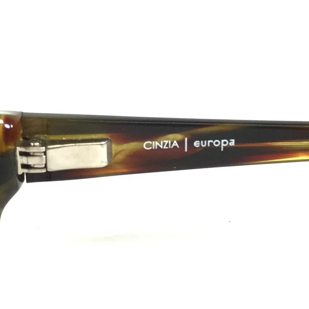 Cinzia Eyeglasses Frames CIN-5054 C3 Tortoise Rectangle Full Rim 54-17-145